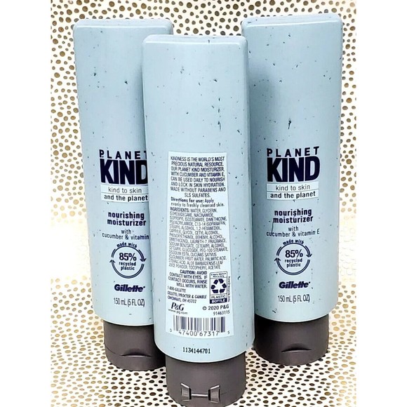 Planet Kind Nourishing Moisturizer with Cucumber & Vitamin E 5 fl oz Pack of 3 - Picture 2 of 2